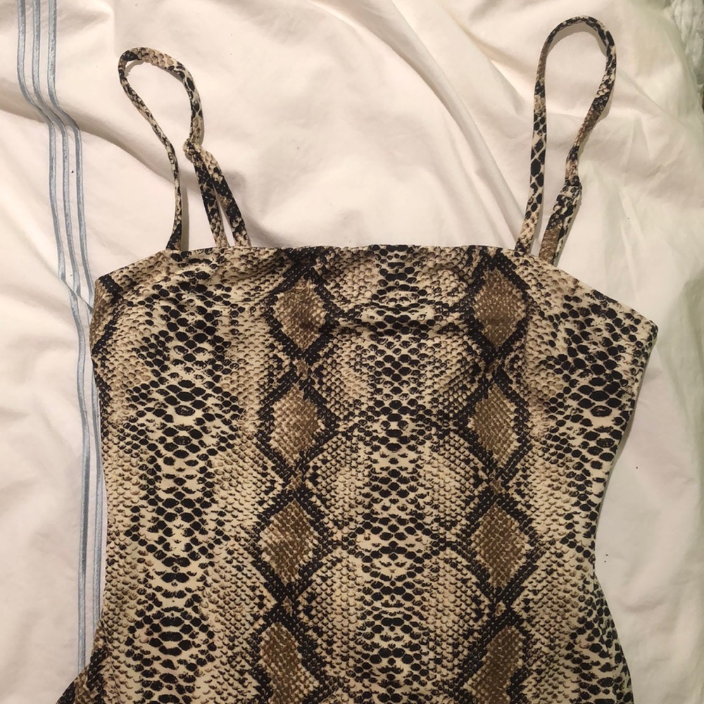 Princess polly snakeskin bodysuit